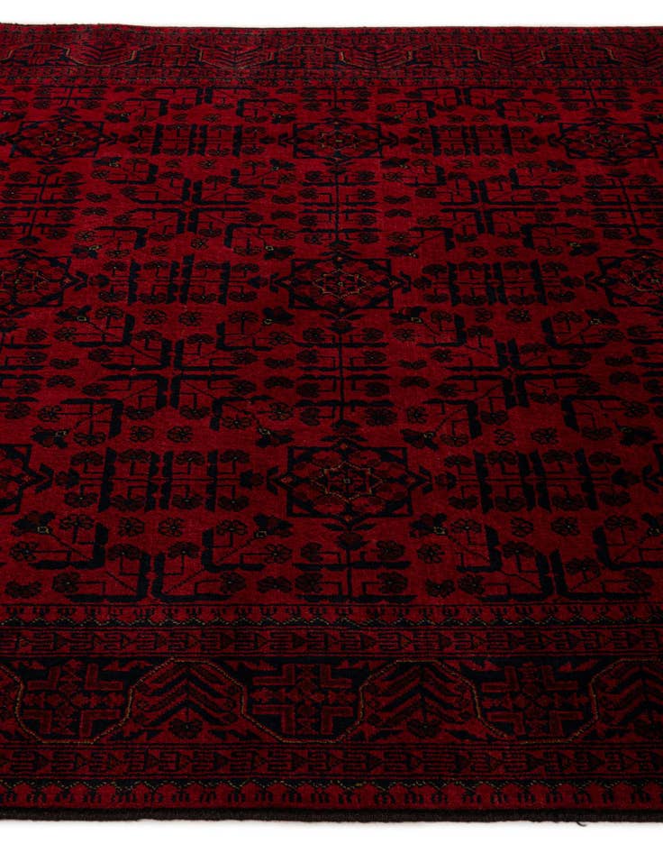 Detail image of  6' 8 x 9' 9  Hand Knotted Khal Mohammadi Wool Rug