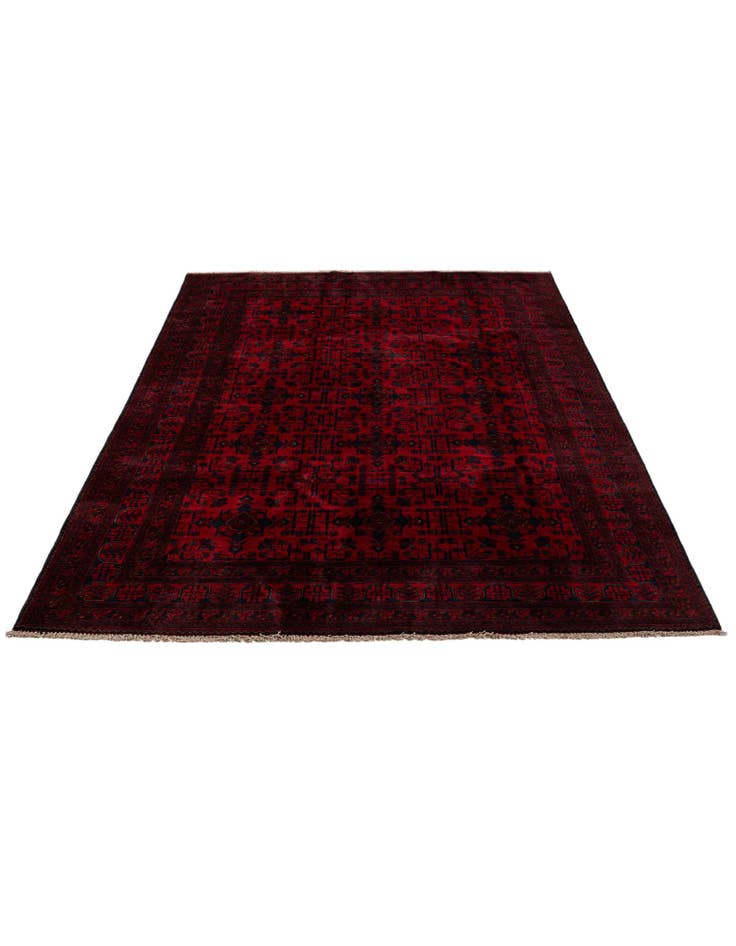 Detail image of  6' 6 x 9' 8  Hand Knotted Khal Mohammadi Wool Rug