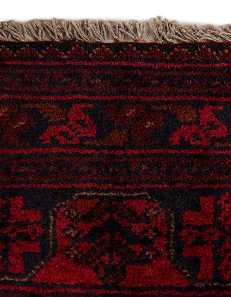 Detail image of  6' 6 x 9' 8  Hand Knotted Khal Mohammadi Wool Rug