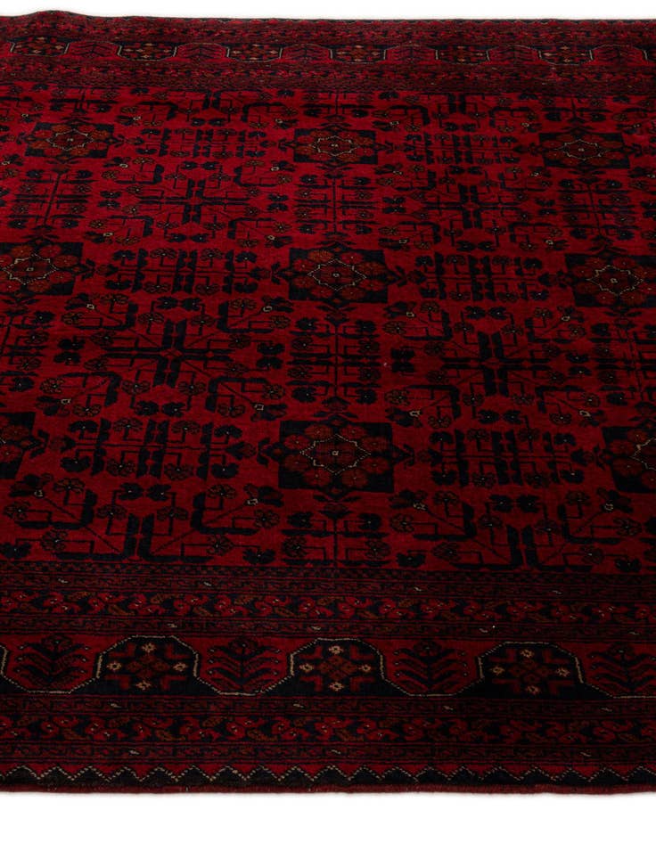 Detail image of  6' 8 x 9' 8  Hand Knotted Khal Mohammadi Wool Rug