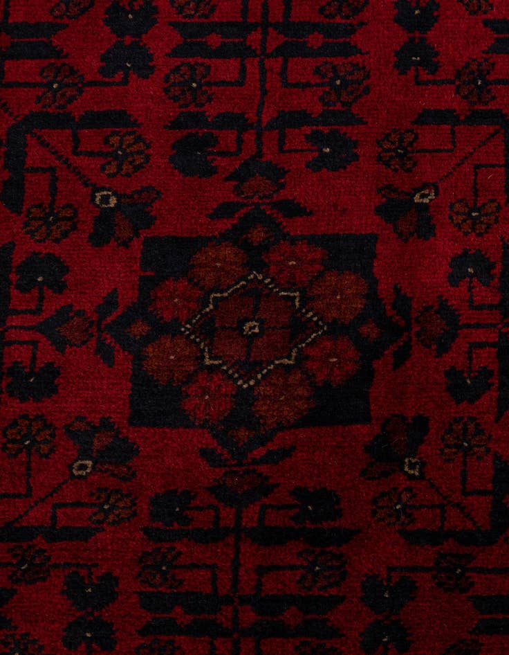 Detail image of  6' 8 x 9' 8  Hand Knotted Khal Mohammadi Wool Rug