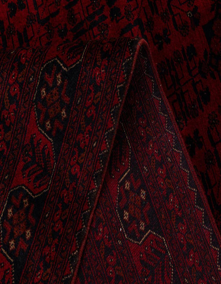 Detail image of  6' 8 x 9' 8  Hand Knotted Khal Mohammadi Wool Rug