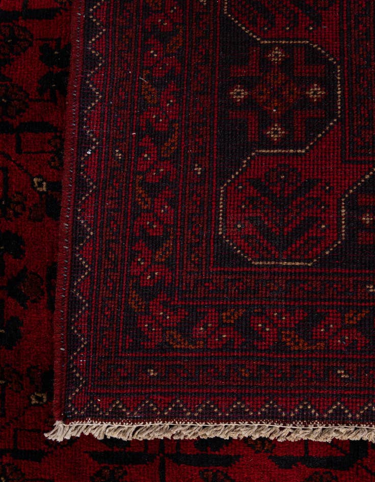 Detail image of  6' 8 x 9' 8  Hand Knotted Khal Mohammadi Wool Rug