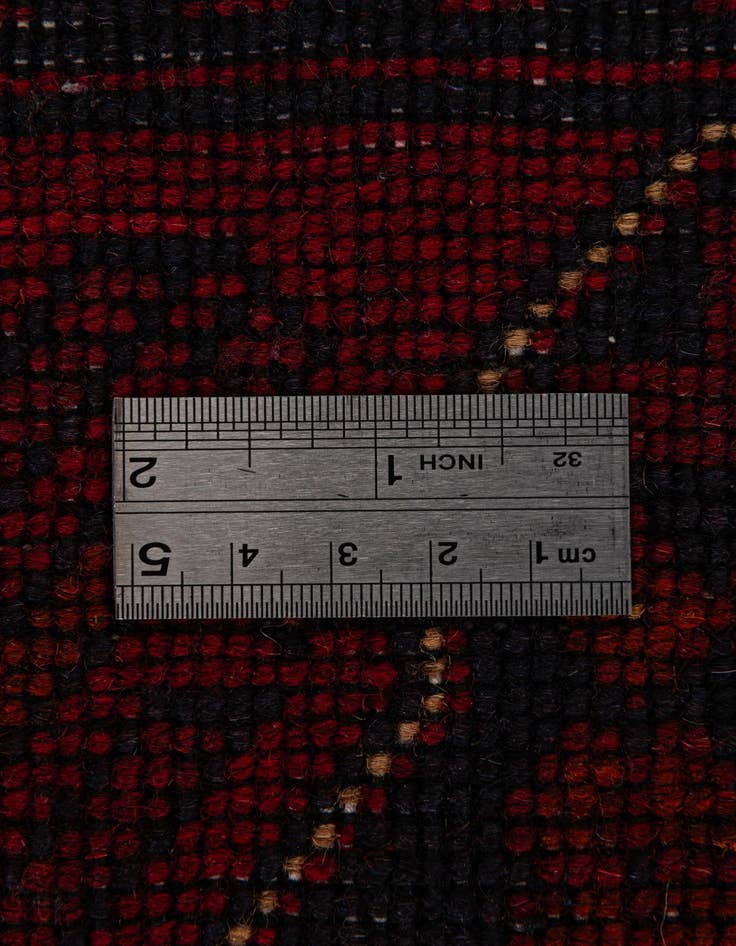 Detail image of  6' 7 x 9' 11  Hand Knotted Khal Mohammadi Wool Rug