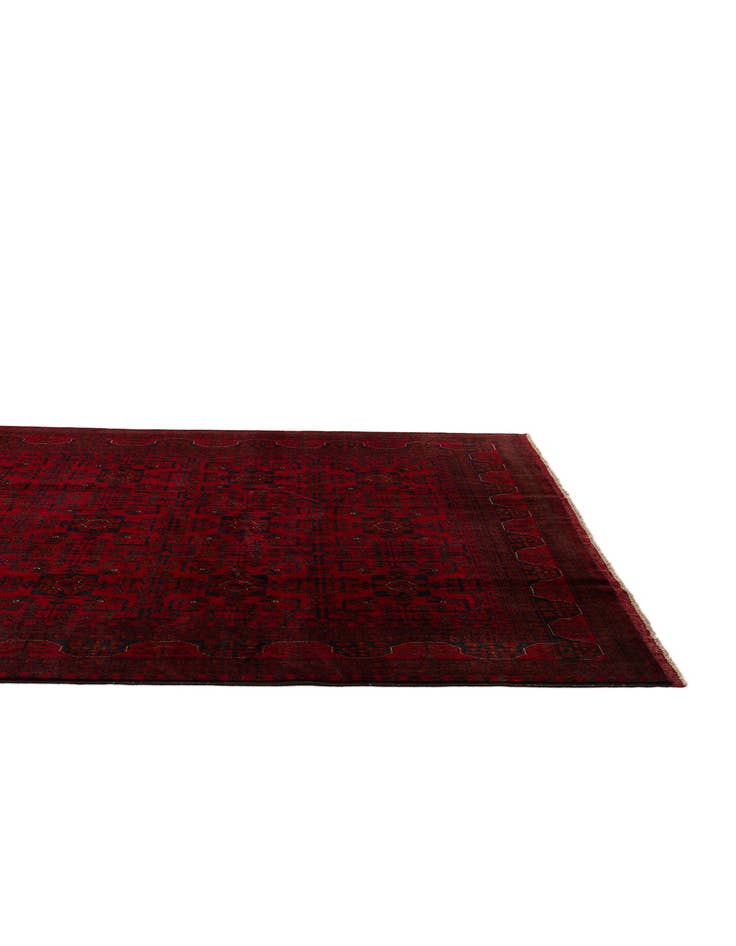 Detail image of  6' 7 x 9' 11  Hand Knotted Khal Mohammadi Wool Rug