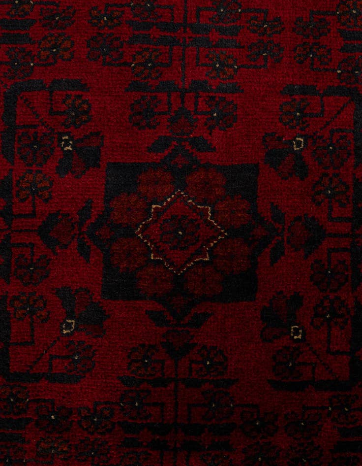 Detail image of  6' 7 x 9' 11  Hand Knotted Khal Mohammadi Wool Rug