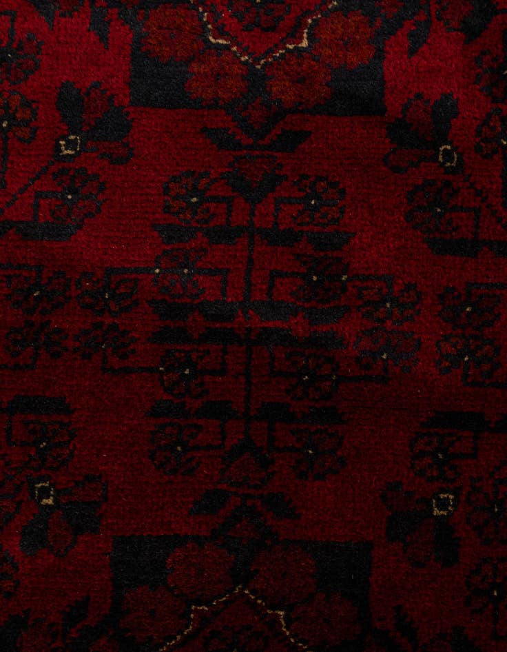 Detail image of  6' 7 x 9' 11  Hand Knotted Khal Mohammadi Wool Rug