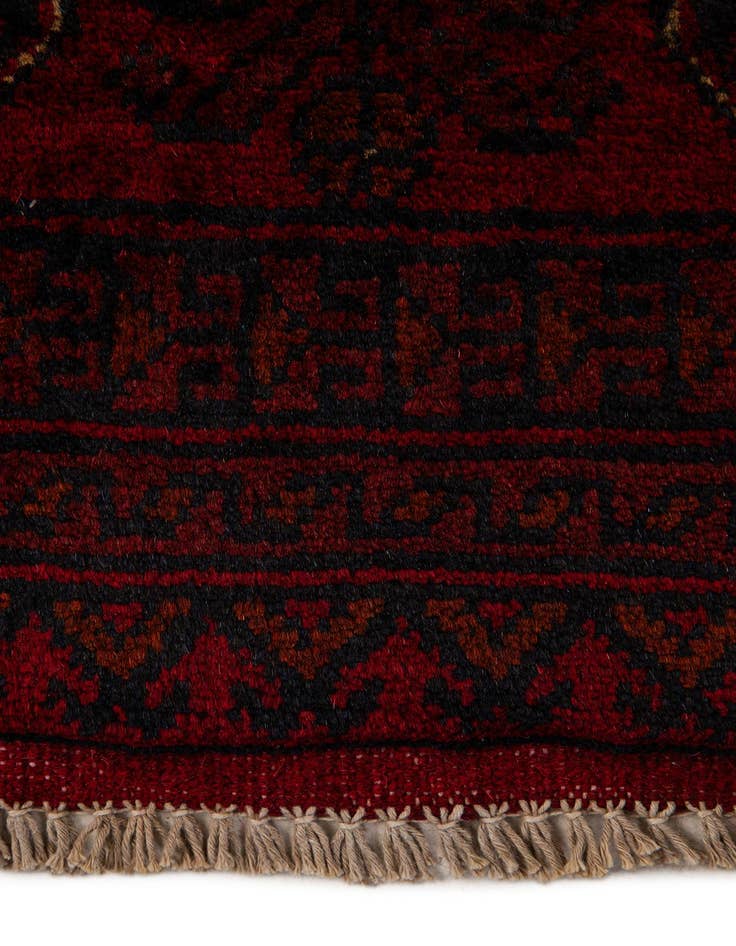 Detail image of  6' 7 x 9' 11  Hand Knotted Khal Mohammadi Wool Rug