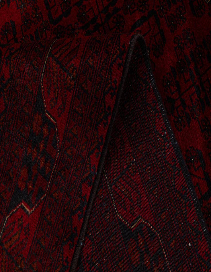 Detail image of  6' 7 x 9' 11  Hand Knotted Khal Mohammadi Wool Rug