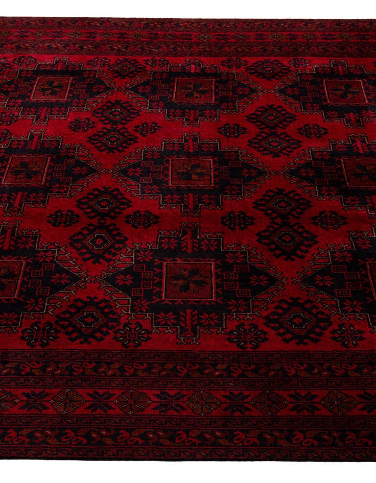 Detail image of  6' 8 x 9' 10  Hand Knotted Khal Mohammadi Wool Rug