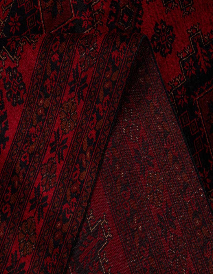 Detail image of  6' 8 x 9' 10  Hand Knotted Khal Mohammadi Wool Rug