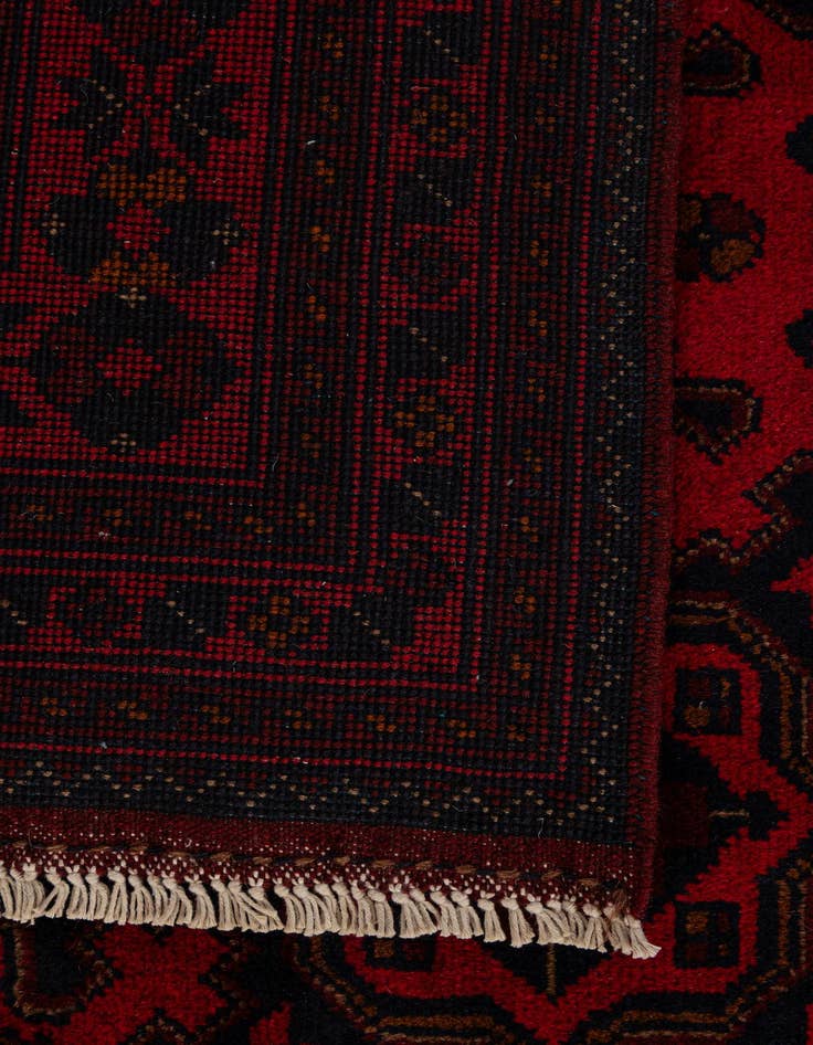Detail image of  6' 6 x 9' 10  Hand Knotted Khal Mohammadi Wool Rug