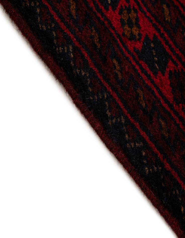 Detail image of  6' 6 x 9' 10  Hand Knotted Khal Mohammadi Wool Rug