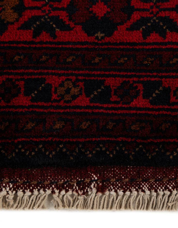 Detail image of  6' 6 x 9' 10  Hand Knotted Khal Mohammadi Wool Rug