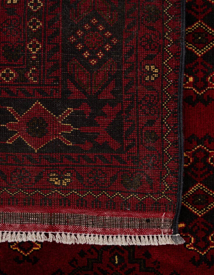 Detail image of  6' 7 x 9' 10  Hand Knotted Khal Mohammadi Wool Rug