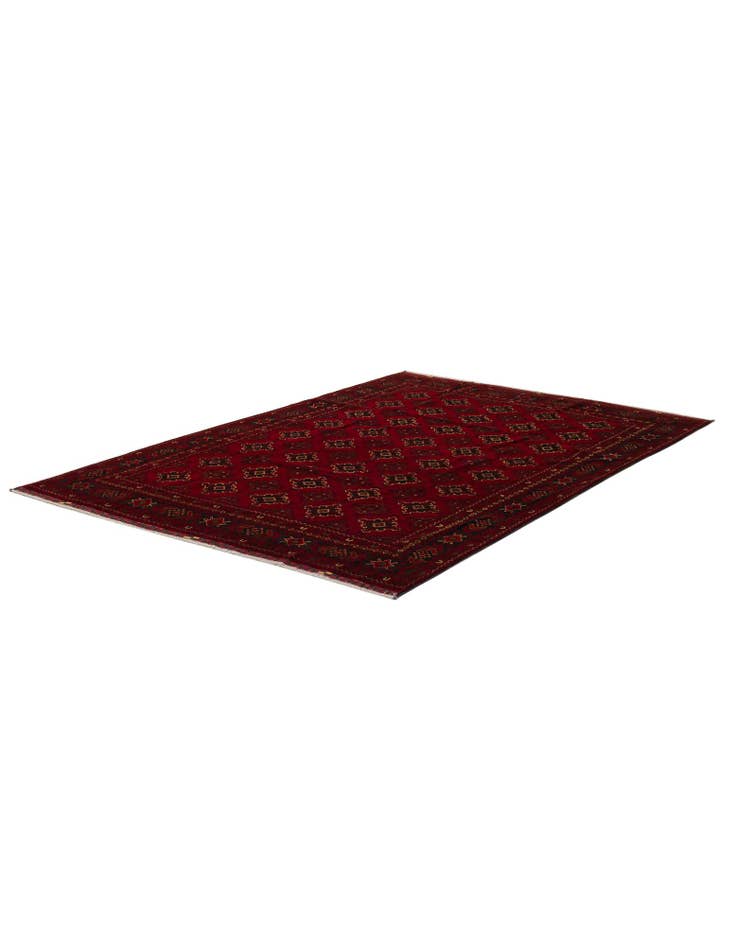 Detail image of  6' 7 x 9' 10  Hand Knotted Khal Mohammadi Wool Rug