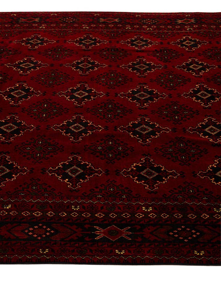 Detail image of  6' 7 x 9' 10  Hand Knotted Khal Mohammadi Wool Rug