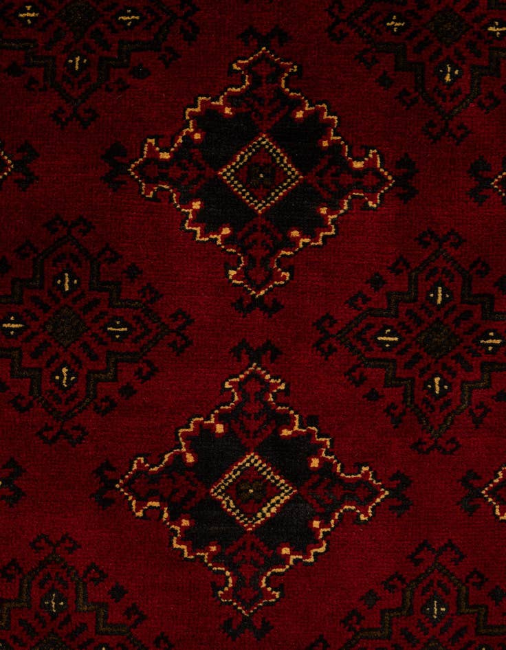 Detail image of  6' 7 x 9' 10  Hand Knotted Khal Mohammadi Wool Rug