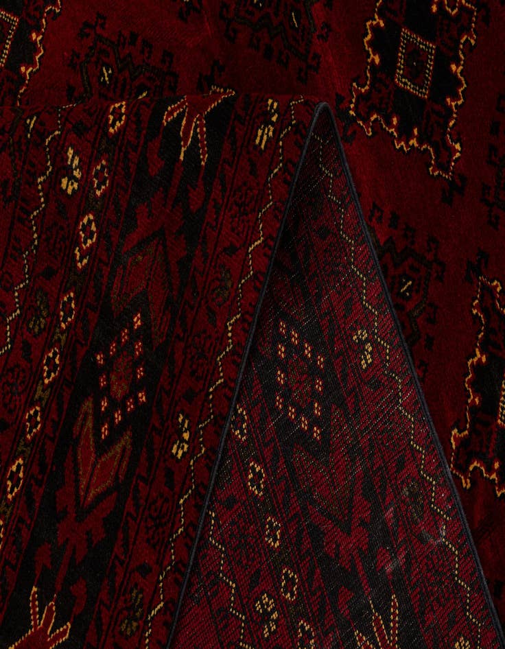 Detail image of  6' 7 x 9' 10  Hand Knotted Khal Mohammadi Wool Rug