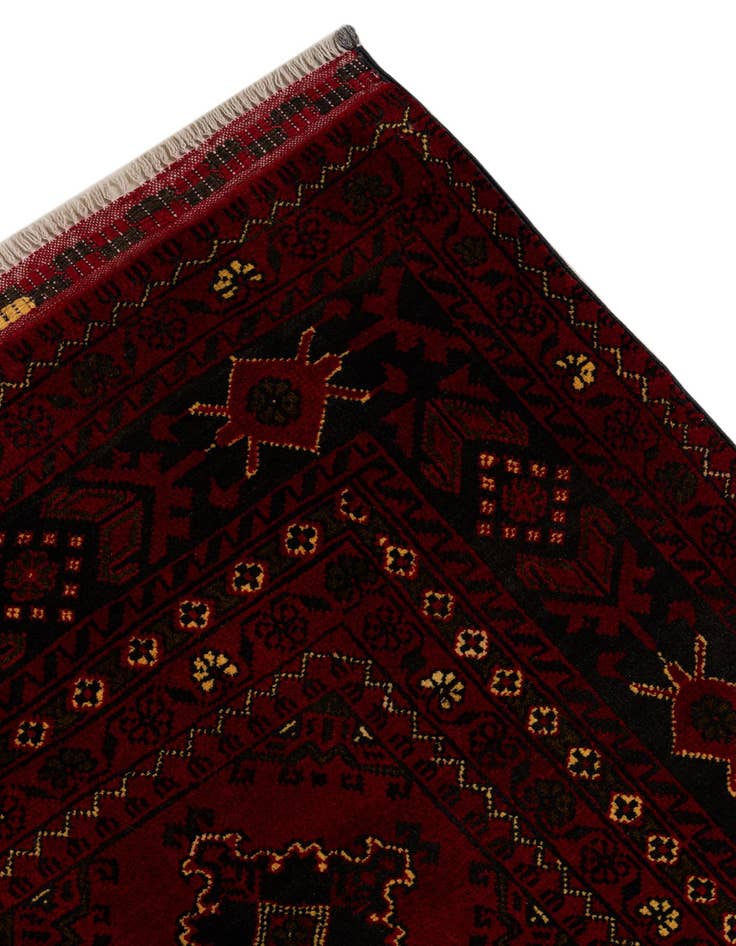 Detail image of  6' 7 x 9' 10  Hand Knotted Khal Mohammadi Wool Rug