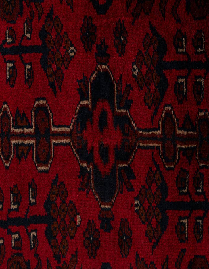 Detail image of  6' 7 x 9' 11  Hand Knotted Khal Mohammadi Wool Rug