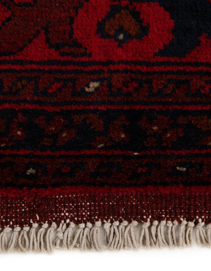 Detail image of  6' 7 x 9' 11  Hand Knotted Khal Mohammadi Wool Rug