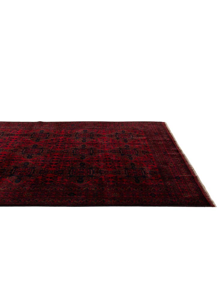 Detail image of  6' 7 x 9' 11  Hand Knotted Khal Mohammadi Wool Rug