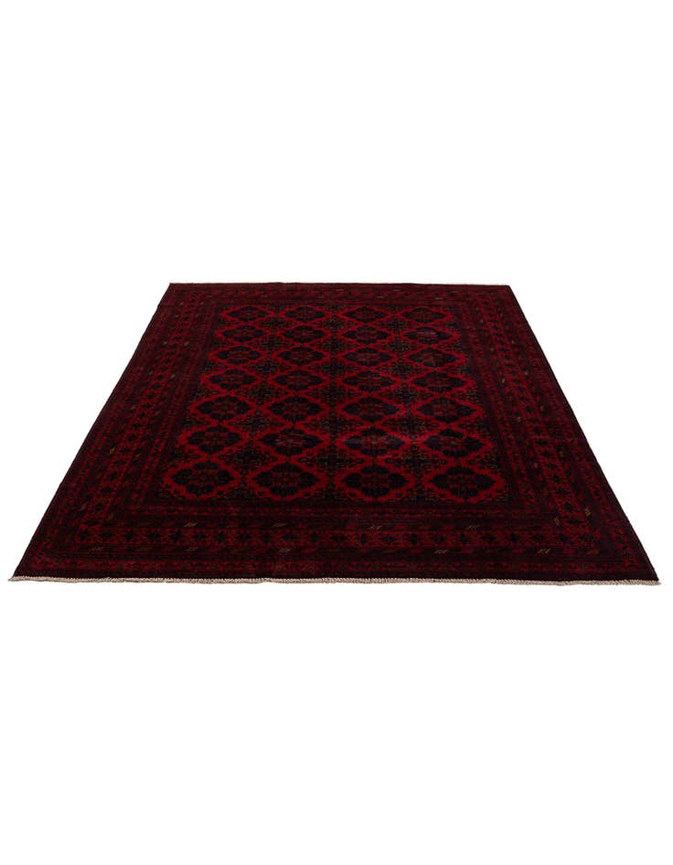 Detail image of  6' 9 x 9' 7  Hand Knotted Khal Mohammadi Wool Rug