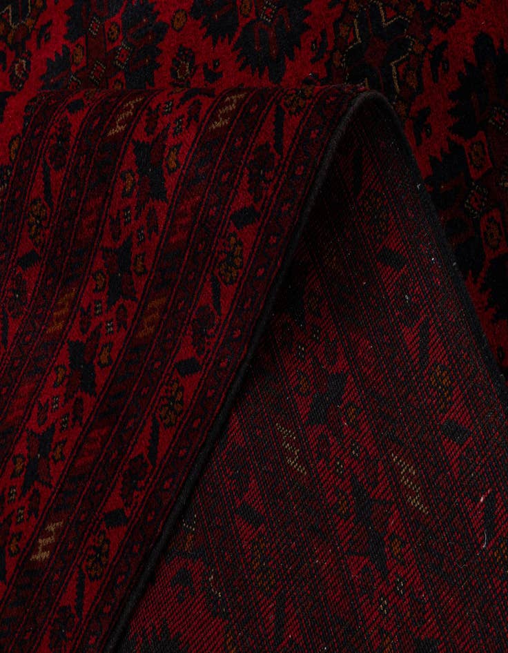 Detail image of  6' 9 x 9' 7  Hand Knotted Khal Mohammadi Wool Rug