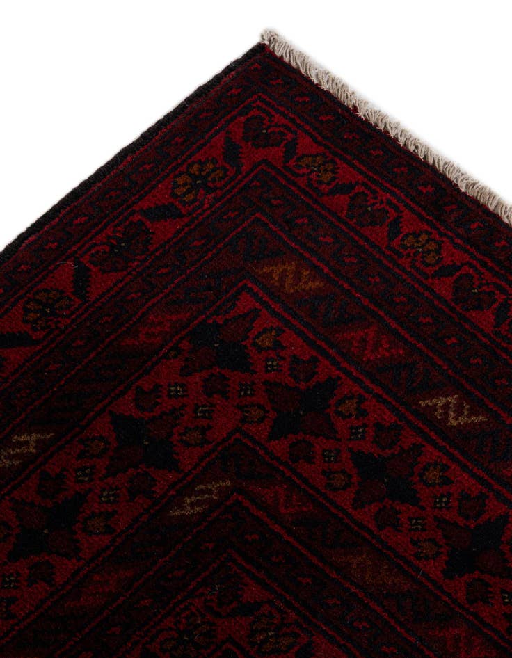 Detail image of  6' 9 x 9' 7  Hand Knotted Khal Mohammadi Wool Rug