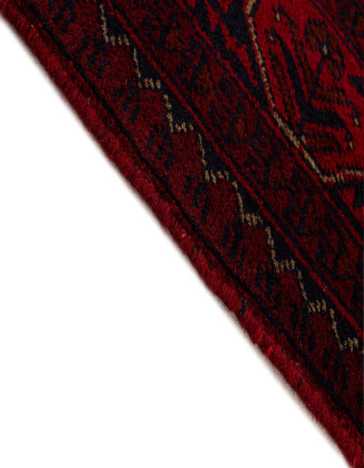 Detail image of  6' 5 x 9' 6  Hand Knotted Khal Mohammadi Wool Rug