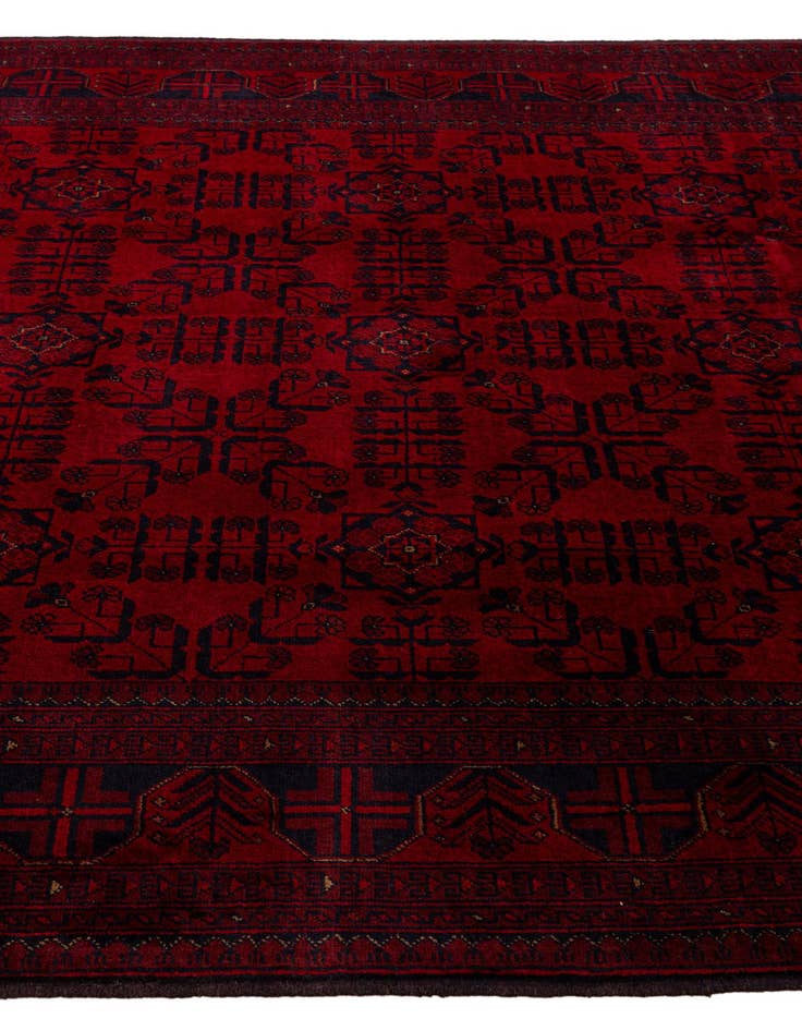 Detail image of  6' 10 x 9' 7  Hand Knotted Khal Mohammadi Wool Rug