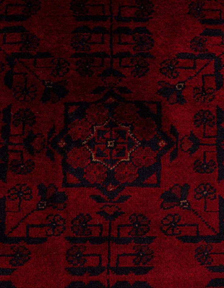 Detail image of  6' 10 x 9' 7  Hand Knotted Khal Mohammadi Wool Rug