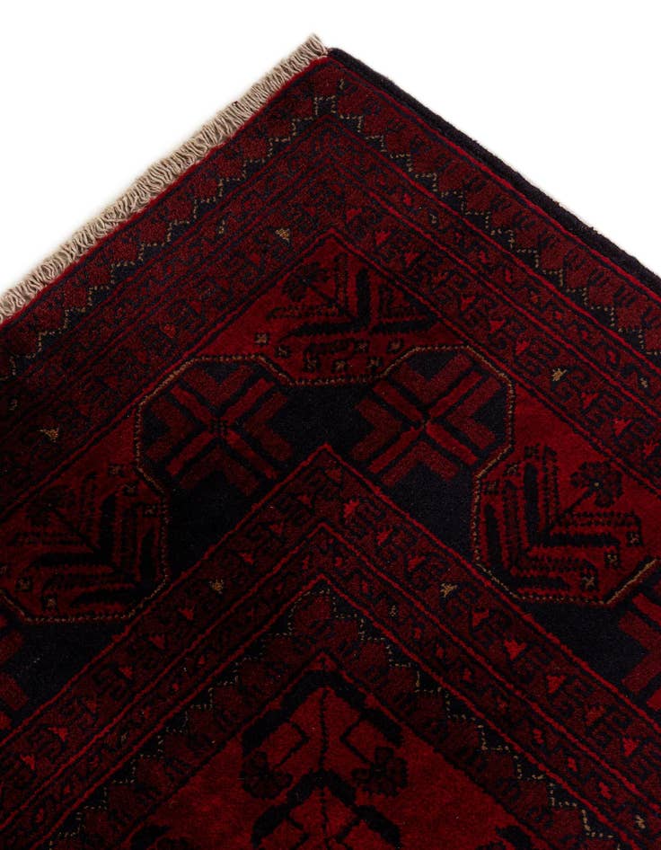 Detail image of  6' 10 x 9' 7  Hand Knotted Khal Mohammadi Wool Rug