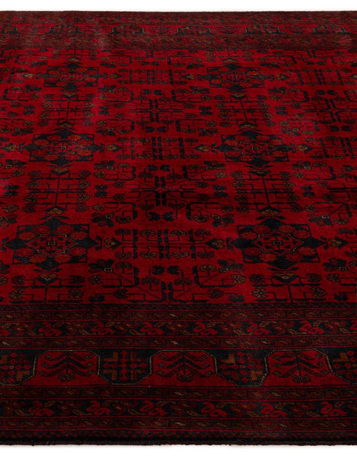 Detail image of  6' 9 x 9' 7  Hand Knotted Khal Mohammadi Wool Rug
