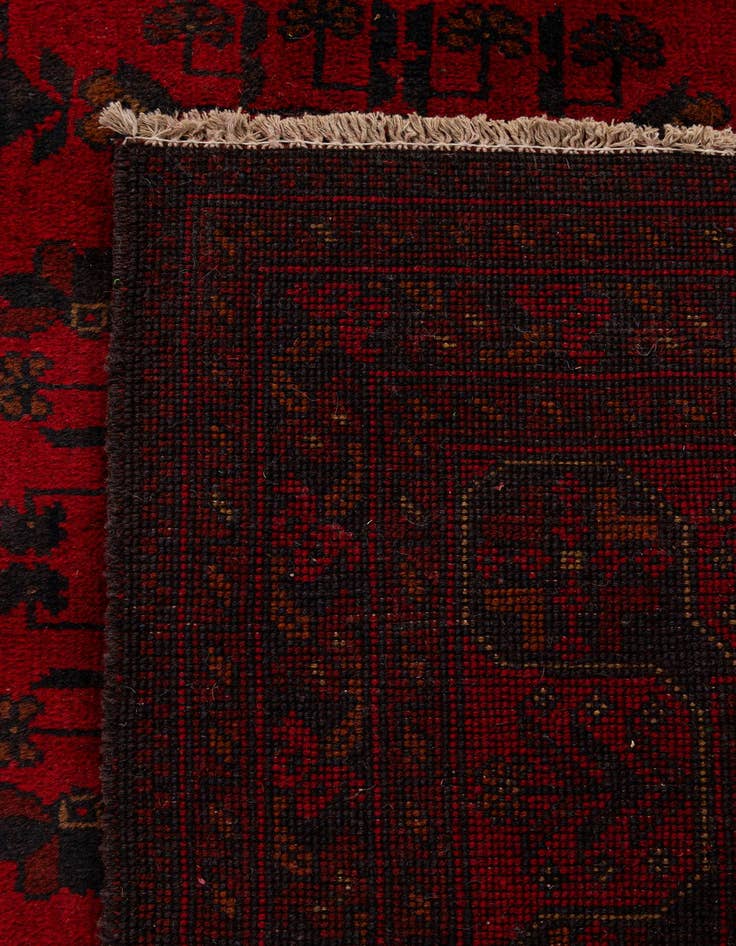 Detail image of  6' 9 x 9' 7  Hand Knotted Khal Mohammadi Wool Rug