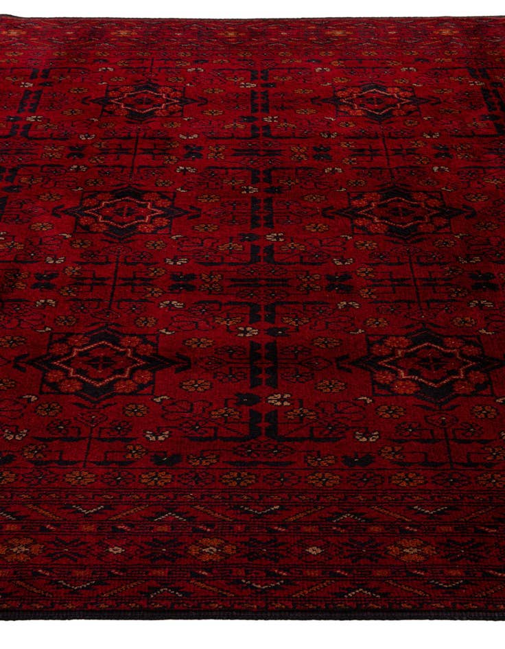 Detail image of  6' 8 x 9' 3  Hand Knotted Khal Mohammadi Wool Rug