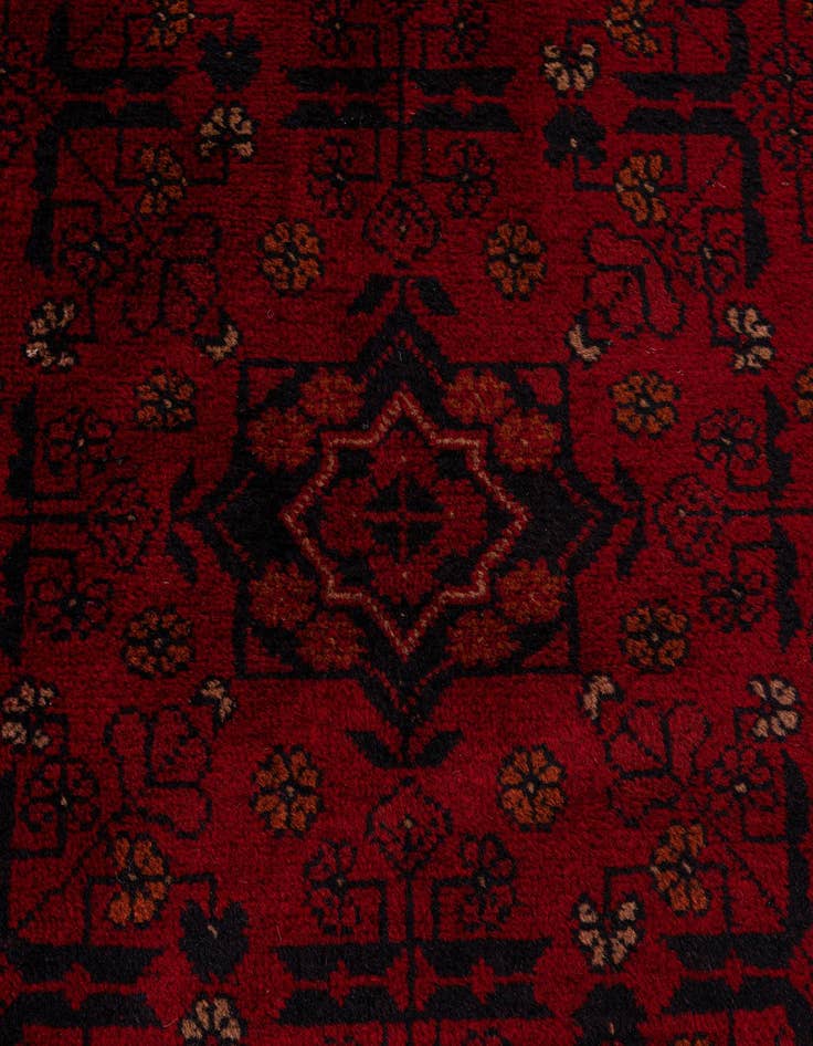 Detail image of  6' 8 x 9' 3  Hand Knotted Khal Mohammadi Wool Rug