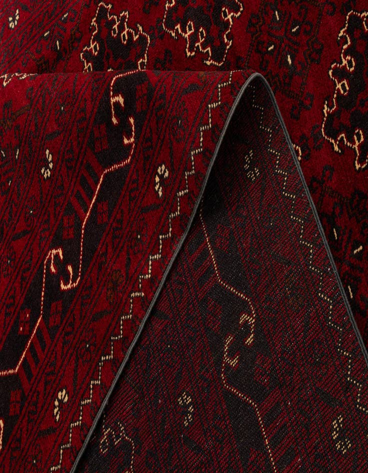 Detail image of  6' 5 x 9' 6  Hand Knotted Khal Mohammadi Wool Rug