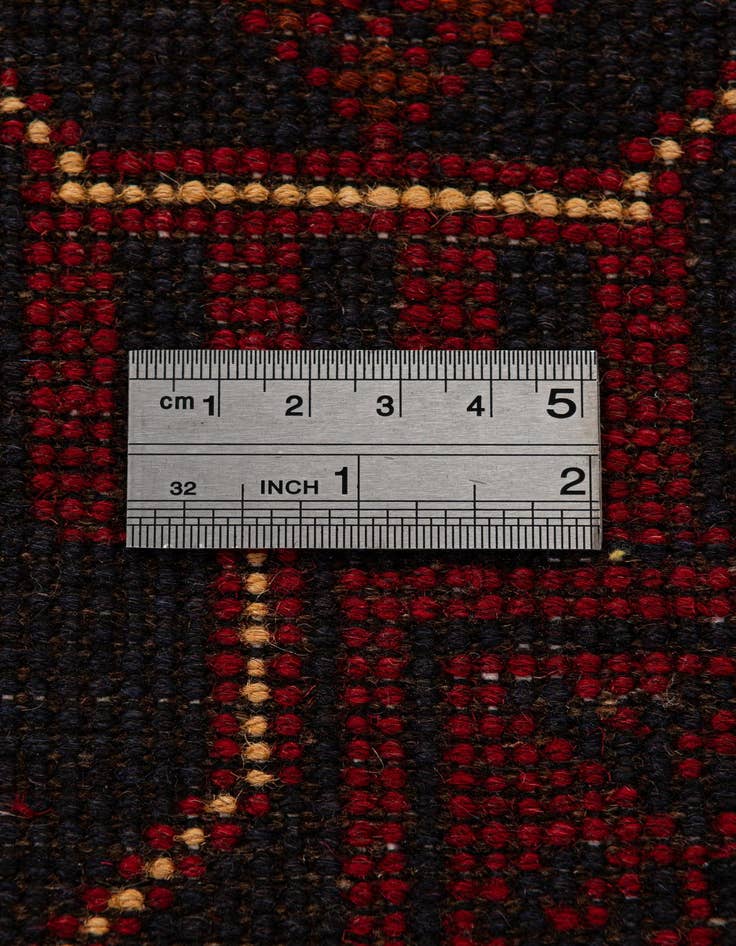 Detail image of  6' 4 x 9' 8  Hand Knotted Khal Mohammadi Wool Rug