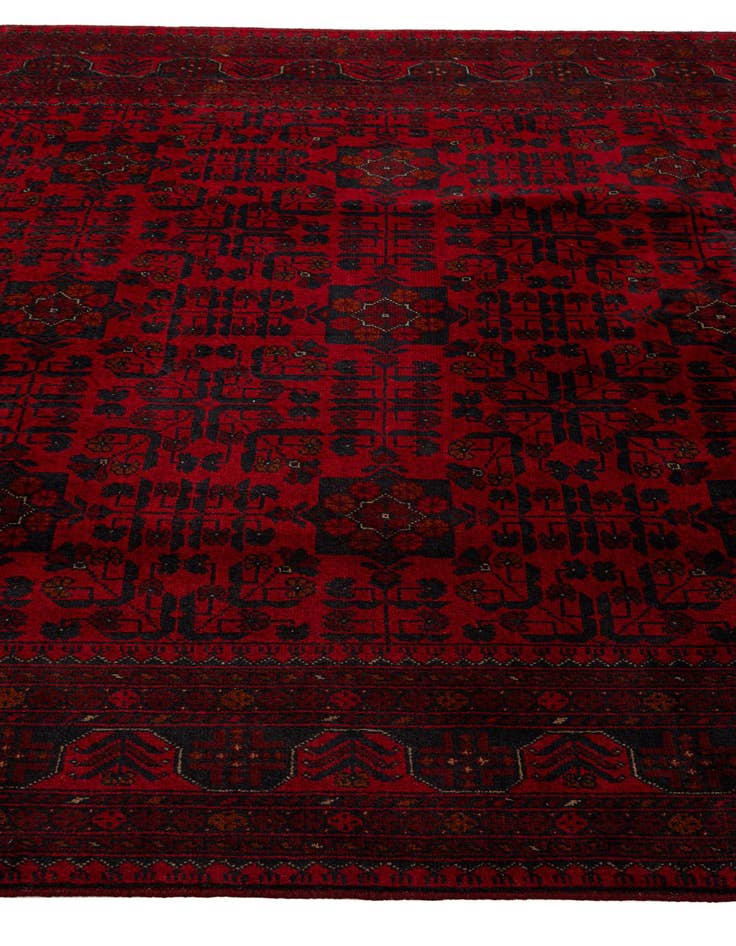 Detail image of  6' 9 x 9' 9  Hand Knotted Khal Mohammadi Wool Rug