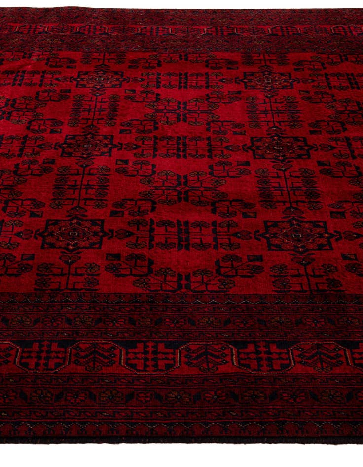 Detail image of  6' 8 x 9' 7  Hand Knotted Khal Mohammadi Wool Rug