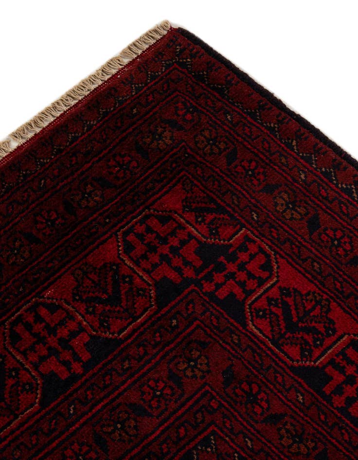 Detail image of  6' 8 x 9' 7  Hand Knotted Khal Mohammadi Wool Rug