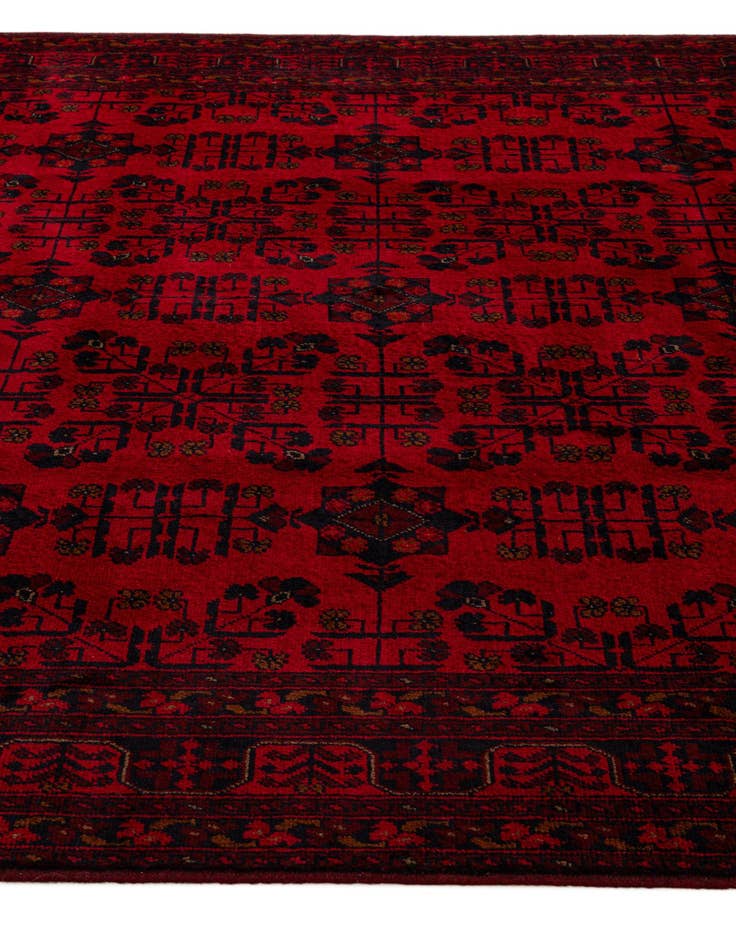 Detail image of  6' 8 x 9' 5  Hand Knotted Khal Mohammadi Wool Rug