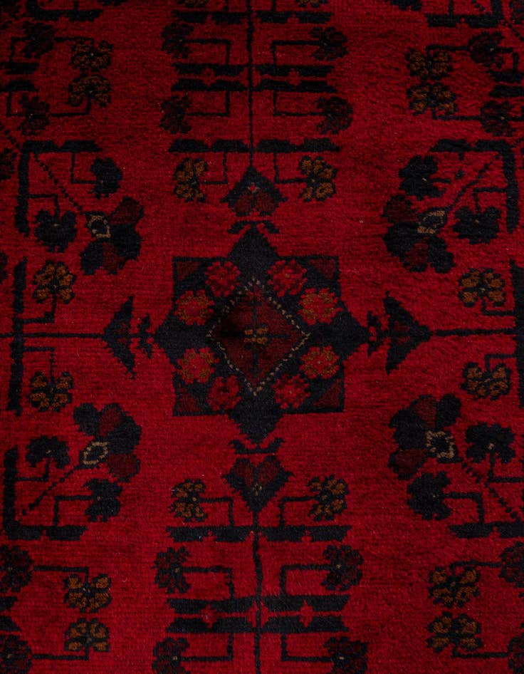 Detail image of  6' 8 x 9' 5  Hand Knotted Khal Mohammadi Wool Rug