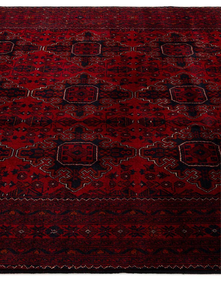 Detail image of  6' 6 x 9' 7  Hand Knotted Khal Mohammadi Wool Rug