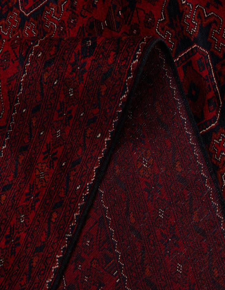 Detail image of  6' 6 x 9' 7  Hand Knotted Khal Mohammadi Wool Rug