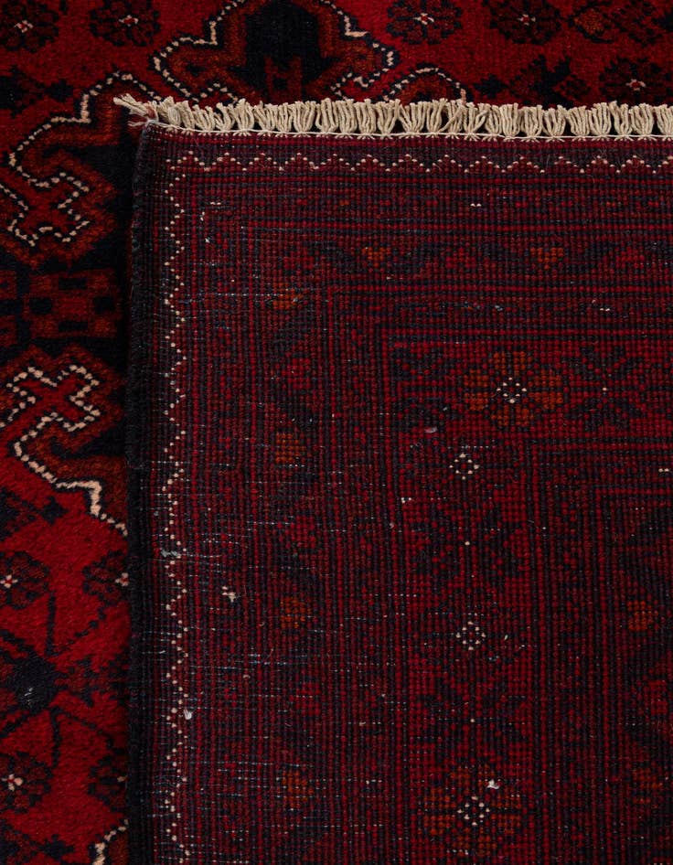 Detail image of  6' 6 x 9' 7  Hand Knotted Khal Mohammadi Wool Rug