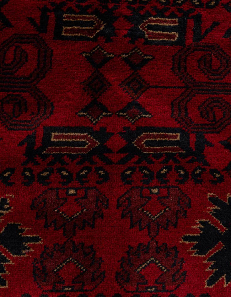 Detail image of  6' 9 x 9' 10  Hand Knotted Khal Mohammadi Wool Rug