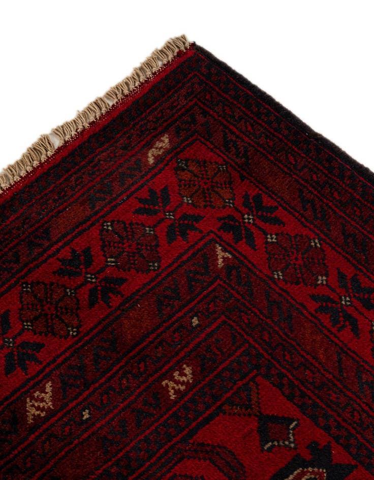 Detail image of  6' 9 x 9' 10  Hand Knotted Khal Mohammadi Wool Rug